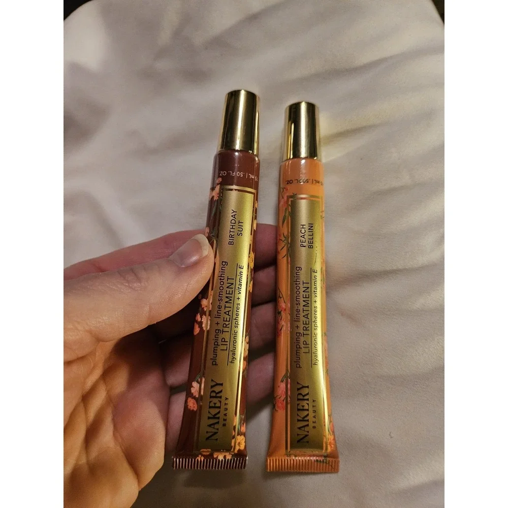 Nakery Beauty Plumping Line Smoothing Lip Treatment Balm Duo  New.‎ Sealed.